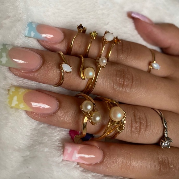 Dainty, Stackable Rings - Picture 5 of 6